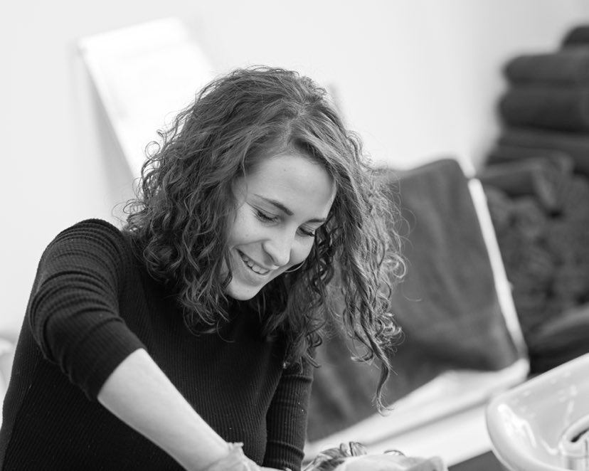 Chloé apprentie CAP coiffure salon wattignies templemars ode kore